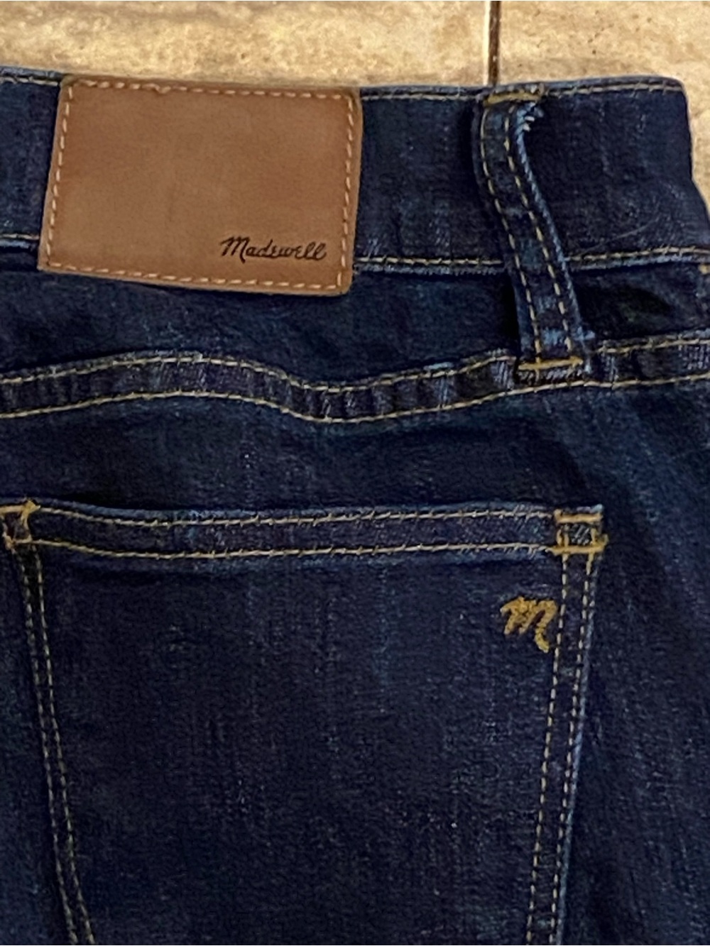 Madewell Dark Indigo Size 26x34 Mid-Rise Skinny Skinny Jeans - Picture 9 of 11